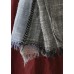 winter black blue gray patchwork color scarf cotton linen women vintage scarves